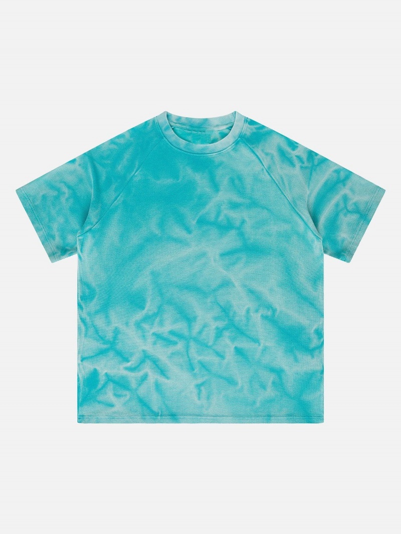 T Shirts Aelfric Eden D'eau Ripples Print Tee Bleu Foncé | MQH-89612426